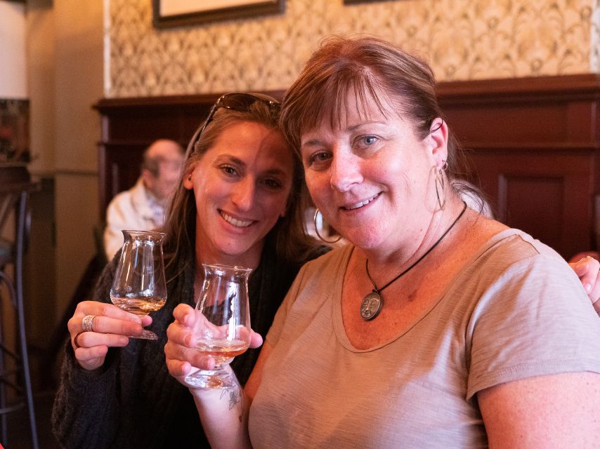2-Hour Deluxe Whiskey & Food Tasting - Walking between two whiskey bars