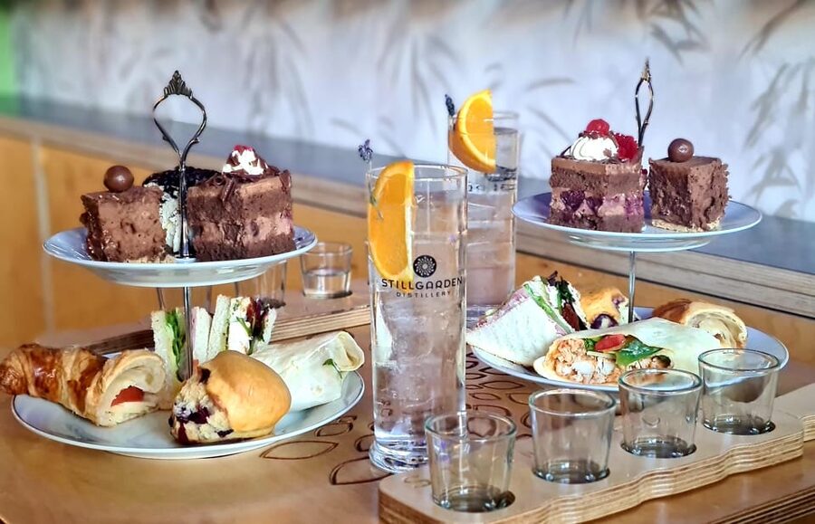 Afternoon Tea & Gin Masterclass - The 120-botanical wall and the story of distillation