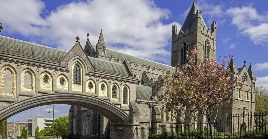 Christ Church Cathedral Entrance Ticket & Self-Guided Tour - The nave: tiles, stained glass, and a sense of age