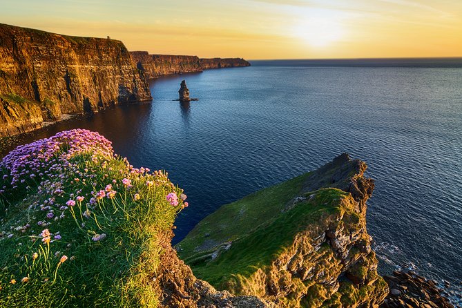 Cliffs of Moher Private Award Winning Luxury Mercedes Car Tour - Kinvarra and Dunguaire Castle near Galway Bay