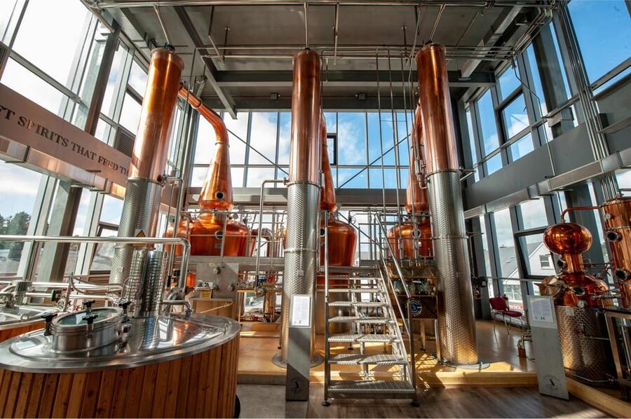 Clonakilty Distillery: Tour & Classic Whiskey Tasting - Two 20ml whiskeys in the Speakeasy bar