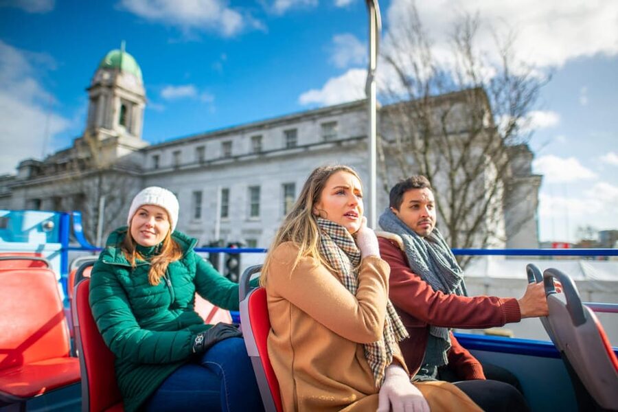 Cork City Hop On/Off Open Top Bus Tour - Key points to know before boarding
