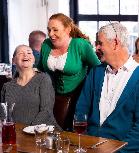 Cork: Hysterical Histories, Comedic Dinner Theater Show - Arriving at 43 Paul Street