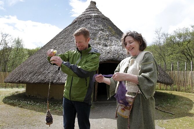 Craggaunowen Admission Ticket - The crannog: a Bronze Age home surrounded by water