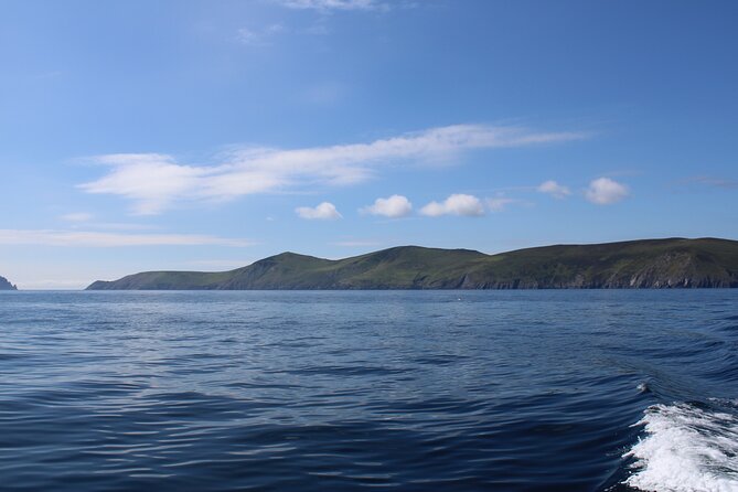 Dingle Dolphin Blasket Adventures - Following Slea Head toward the Great Blaskets