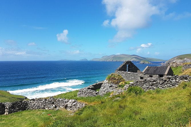 Dingle Peninsula and Slea Head Drive Group Tour - Eask Tower and the first look across Dingle Bay