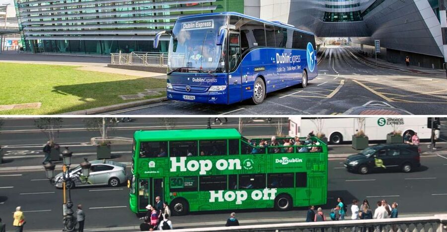 Dublin: Airport Transfer and Hop-On Hop-Off Bus Ticket - A practical start at Dublin Airport