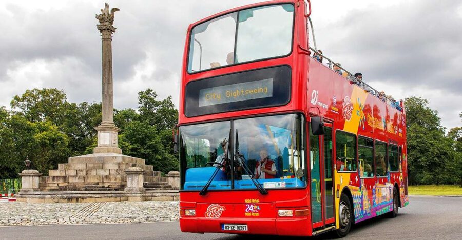 Dublin: City Sightseeing Hop-On Hop-Off Bus Tour - Seeing Dublin quickly from the top deck