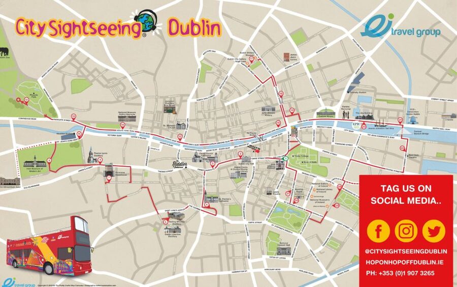 Dublin: City Sightseeing Hop-On Hop-Off Bus Tour - Phoenix Park and Dublin’s western side