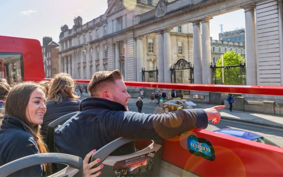 Dublin: City Sightseeing Hop-On Hop-Off Bus Tour - Merrion Square, museums, and St. Stephen’s Green
