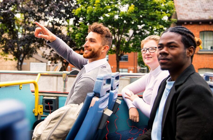 Dublin: City Sightseeing Hop-On Hop-Off Bus Tour - The central Dublin stops