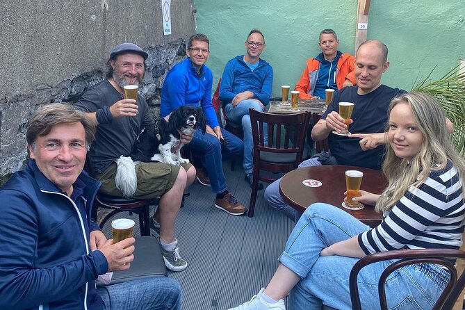 Dublin Coastal Hike, Pints & Puppies Adventure - Ending with a pint at The Bloody Stream