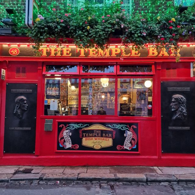 Dublin: Dublin City Highlights Private Guided Walking Tour - Temple Bar beyond the pub signs