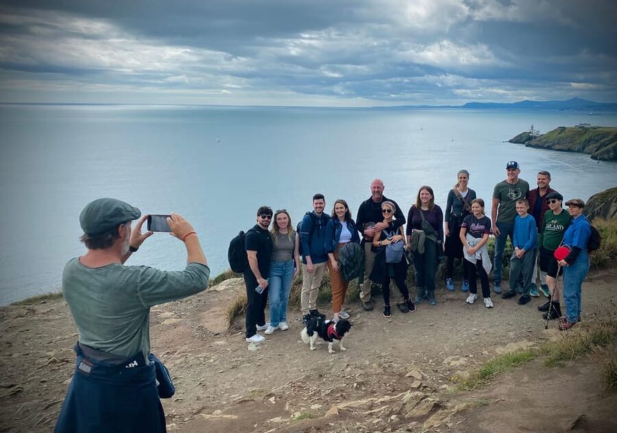 Dublin: Dublin Coastal Hike and Pints & Puppies - Starting beside the harbor with a local guide