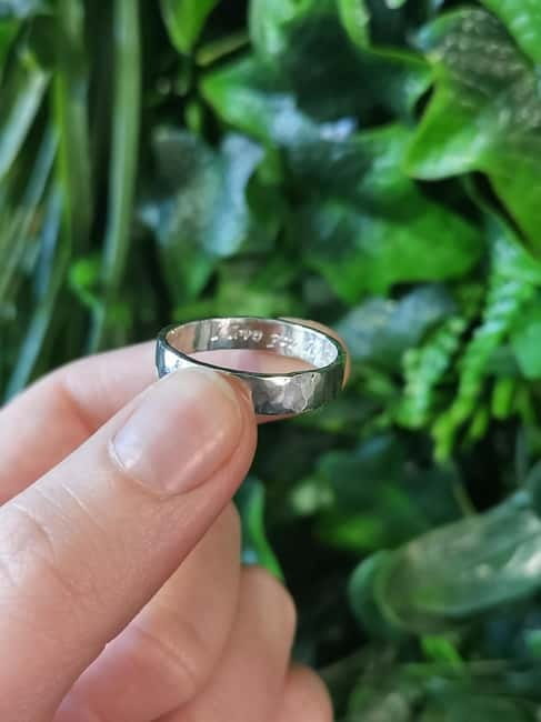 Dublin: Forge a Silver Ring Workshop on Drury Street - Three Textures and a Choice of Finish