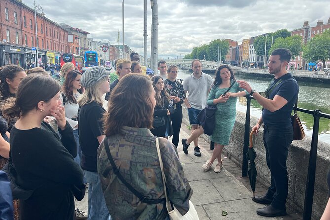 Dublin Highlights and Hidden Gems Guided Walking Tour - O’Connell Bridge and the political heart of the city
