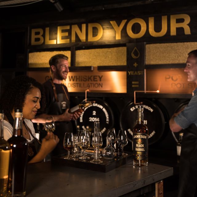 Dublin: Jameson Distillery Whiskey Blending Class - Four whiskeys, one Black Barrel profile