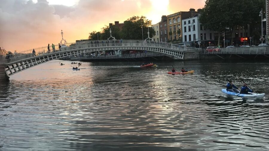 Dublin: Music Under the Bridges Kayaking Tour - A concert hall beneath Dublin’s bridges