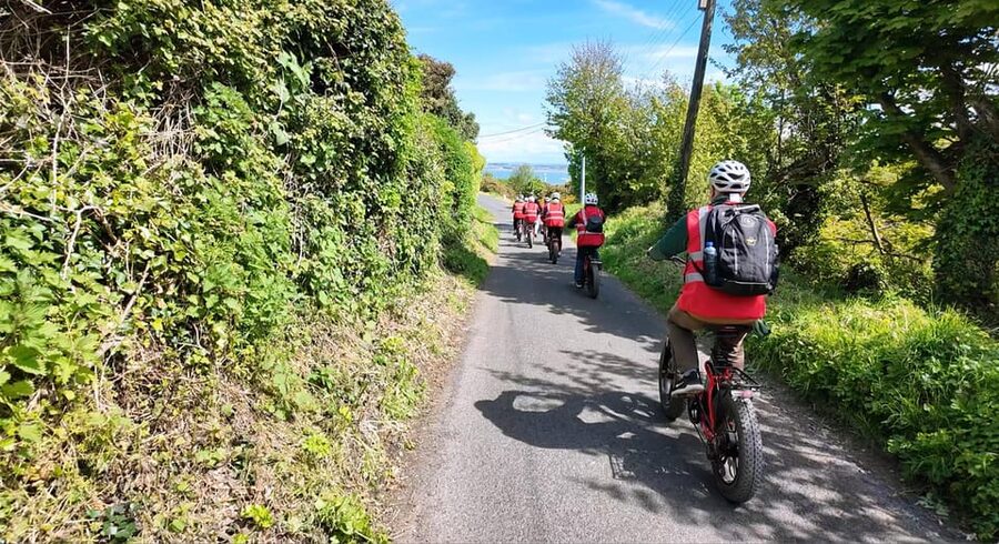Dublin: Panoramic e-Bike Tour - Baily Lighthouse and the coast beyond it
