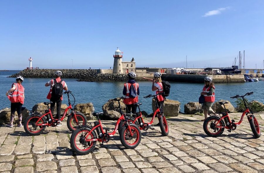 Dublin: Panoramic e-Bike Tour - Heathland and Upper Cliff Road