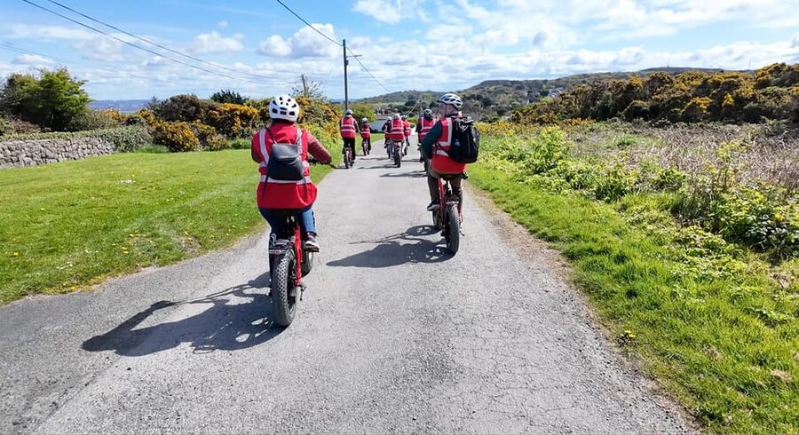 Dublin: Panoramic e-Bike Tour - The freewheel back to the harbor