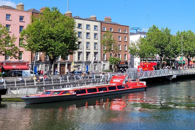 Dublin Sightseeing Cruise on River Liffey with Local Guide - Seán O’Casey Bridge and the start of the cruise