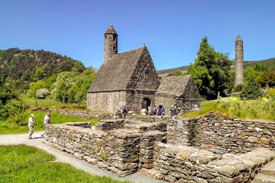 From Dublin: Glendalough & Wicklow Mountains Morning Tour - St. Kevin’s monastery and the feel of the valley