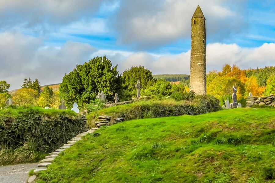 From Dublin: Wild Wicklow Mountains and Glendalough Tour - Glendalough’s monastery and two lakes
