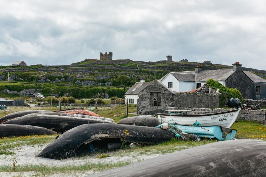 From Galway: Aran Islands & Cliffs of Moher Full-Day Trip - Two hours on Inisheer
