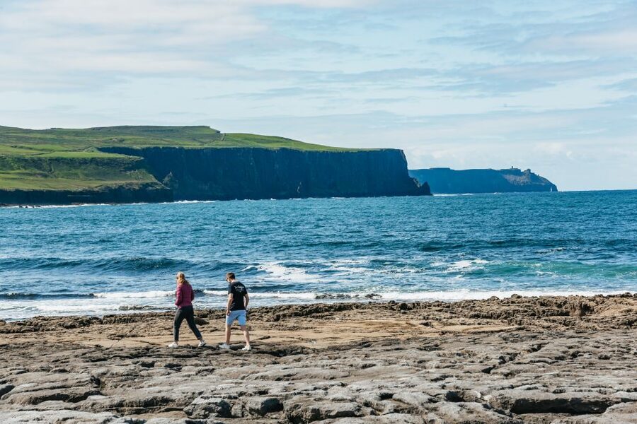 From Galway: Aran Islands & Cliffs of Moher Full-Day Trip - The road from Galway through the Burren