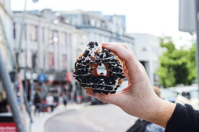 Historic Cork Delicious Donut Adventure by Underground Donut Tour - St Patrick Street and the final cafe