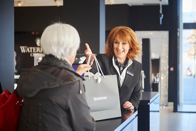 House of Waterford Crystal Guided Factory Tour - The 12,000-square-foot showroom