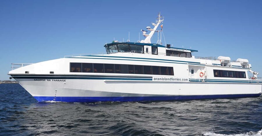 Rossaveel, Galway: Ferry Transfer to Inis Mór (Aran Islands) - A 40-minute crossing across Galway Bay