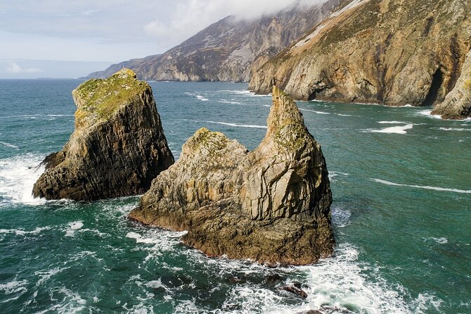 Slieve League cliffs cruise. Donegal. Guided. 1 ¾ hours. - Fintra Beach, Muckross Head, and the Atlantic coast