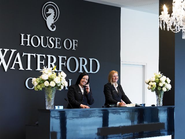Waterford: House of Waterford Factory Tour - Diamond wheels and the cutting department