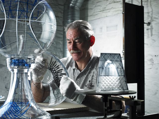 Waterford: House of Waterford Factory Tour - Sculpting and engraving, the final precision work